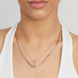 Link chain "Chunky" rose gold