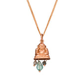 Buddha necklace “Pure Happiness” rose gold
