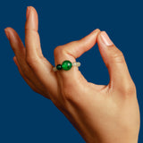 Chakra Ring „Herzchakra” Aventurin