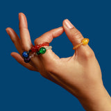 Chakra Ring „Sakralchakra“ Karneol
