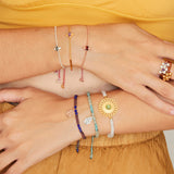 Garnet bracelet “Be creative”