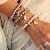 Happy Ganesha Gold Hand Mala Set