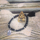 Buddha bracelet onyx