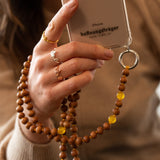 Cell Phone Mala Yellow Quartz