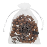 Handy-Mala Sandelholz & pinker Achat