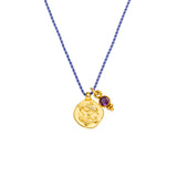 Sternzeichen Kette Fische mit Amethyst in Silber oder Gold. Ein bedeutungsvolles Symbol für Intuition, Vertrauen, Spiritualität und innere Stärke. ✨♓️💜