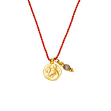 Sternzeichen Kette Stier mit Rosenquarz aus 925er Silber oder vergoldet. Symbol für Liebe, Beständigkeit, Vertrauen und Herzenswärme.