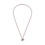 Sternzeichen Kette Widder mit Rubin aus 925er Sterlingsilber. Symbol für Mut, Leidenschaft und Neubeginn – für alle, die ihrem Herzen folgen.