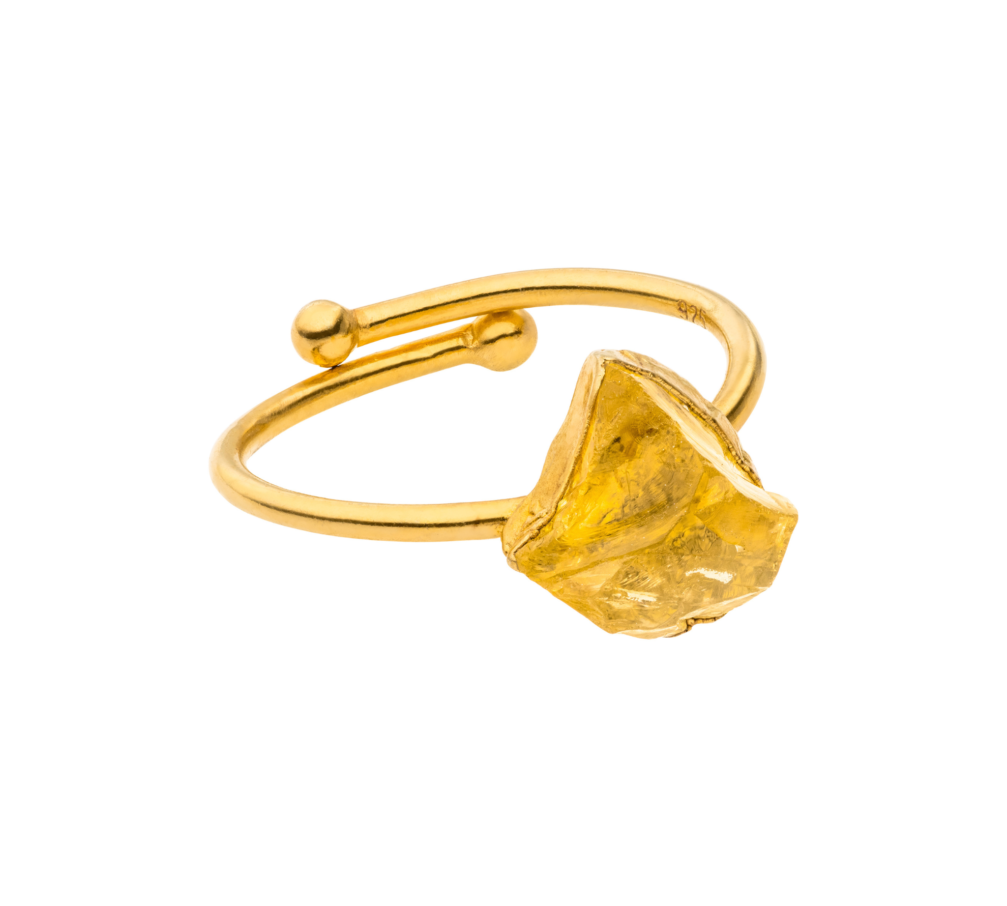 Citrinring „Erfolg & Wohlstand“: Rohcitrin für Fülle, Manifestation & Neuanfang. Größenverstellbar, jedes Stück ein Unikat.