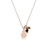 Schutzkette „Hamsa“, Roségold