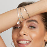Magic Moon Motivational Bracelet, Silver