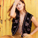 Mala necklace “Clear Your Mind” rock crystal