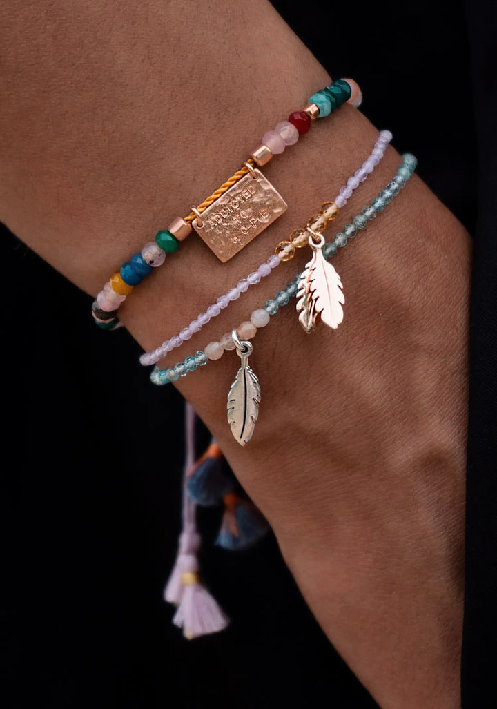 Spirituelle Armbänder mit echten Edelsteinen