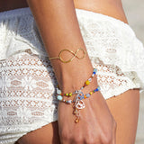 Bracelet “Silence” Infinity, gold 