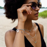 Armband „Soul wings“ - Lavendelquarz, Rosé