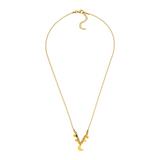 Magic Moon Motivational Necklace Gold