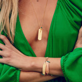 Mantra necklace Om Mani Padme Hum silver