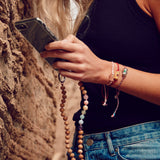 Give, Love & Hope Happy Armband, Gold