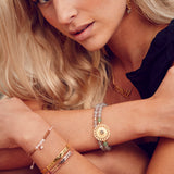 Shanti heart bracelet “Selflove” rose gold