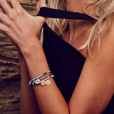 Protection bracelet “Eye”, aqua