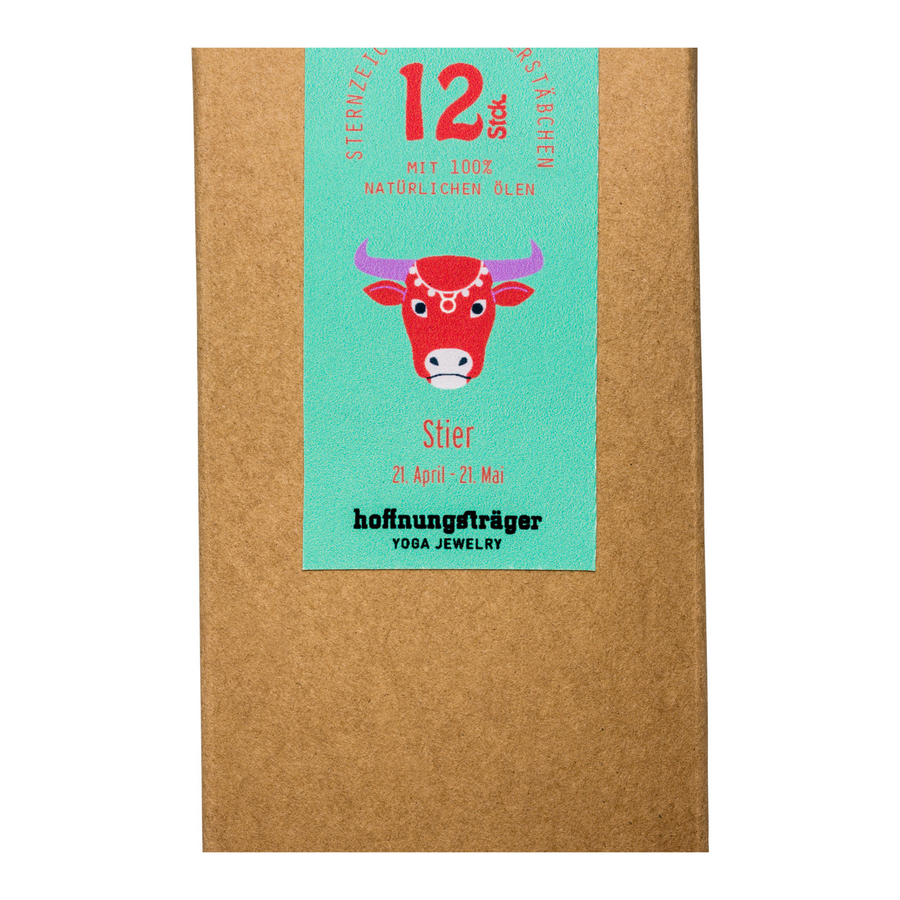 Räucherstäbchen „Sternzeichen“ Stier