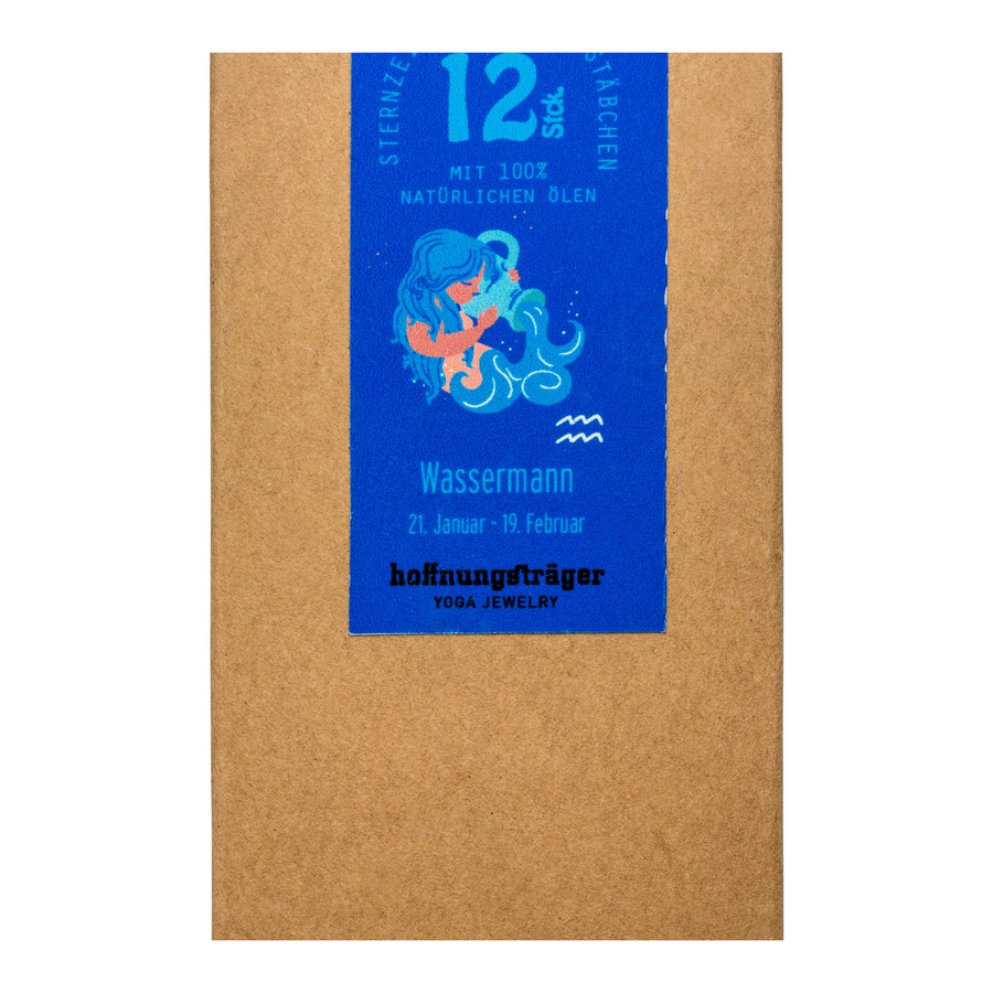 Räucherstäbchen „Sternzeichen“ Wassermann