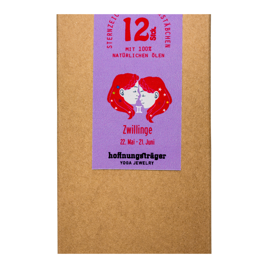 Räucherstäbchen „Sternzeichen“ Zwillinge