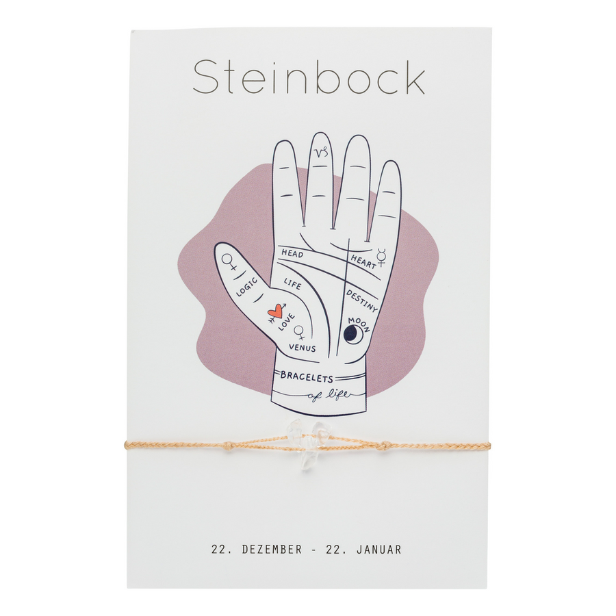 Sternzeichen Armband „Steinbock“