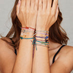 Sternzeichen Armband Krebs mit drei Aventurin Edelsteinen. Passt an jedes Handgelenk. Größenverstellbar.