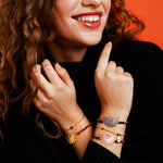 Transformations-Armband „Inner Light“, Silber, Gold, Rosegold