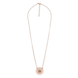 Love Chain with Mandala &amp; Labradorite, rose gold 