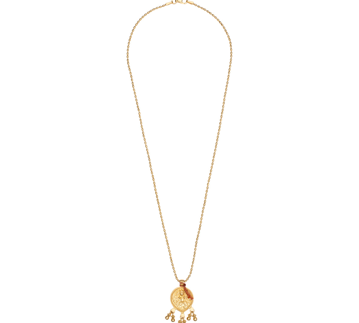 Shiva Kette aus 18K vergoldetem Sterlingsilber. Power Kette zur Entfaltung deiner Spiritualität.