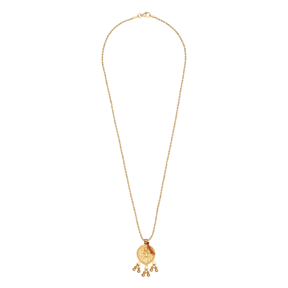 Shiva Kette aus 18K vergoldetem Sterlingsilber. Power Kette zur Entfaltung deiner Spiritualität.