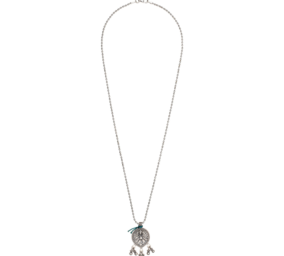 Shiva Kette 925 Silber mit bedeutungsvollem Shiva Anhänger. Spirituelle Yoga Kette.