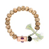 Give, Love &amp; Hope hand mala, rose gold