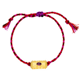 Give, Love & Hope Happy Armband, Gold
