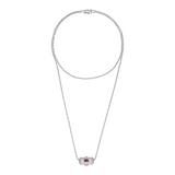 Give, Love &amp; Hope Wrap, Silver