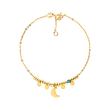 Magic Moon Motivational Bracelet, Gold