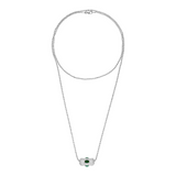 Give, Love &amp; Hope Wrap, Silver