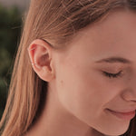 Ear Cuffs im 2er Set aus vergoldetem Silber in zwei Designs.