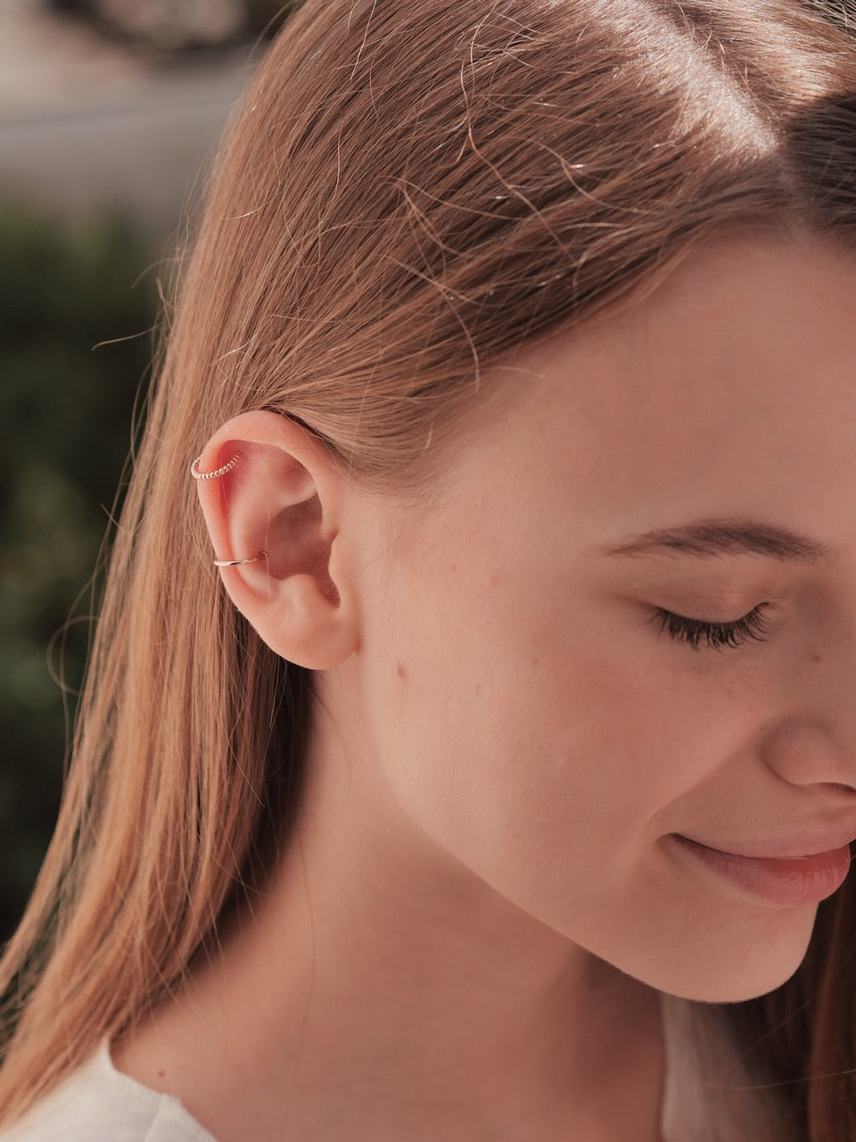 925er Silber Ear Cuffs in zwei Designs von hoffnungsträger Schmuck.