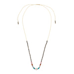 Choker Kette mit Makramee Verschluss 