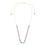 Choker Kette mit Makramee Verschluss 