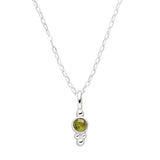 Geburtsstein Kette August Peridot