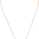 Birthstone necklace January garnet