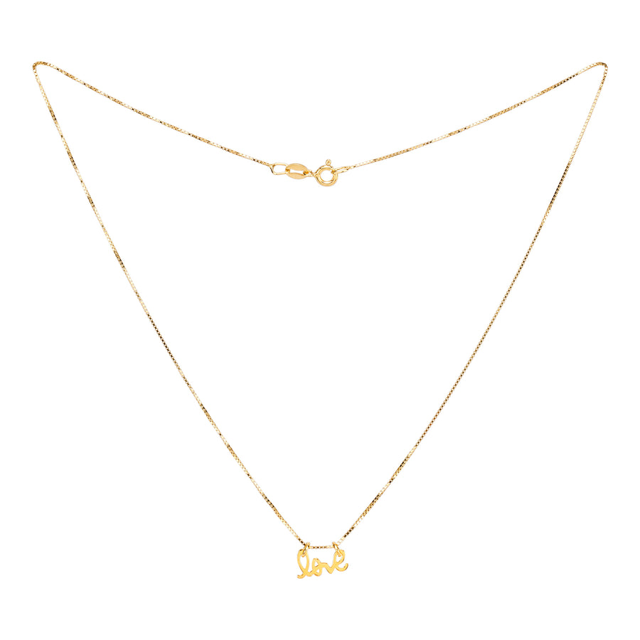 Lovechain „LOVE is luck“, Gold