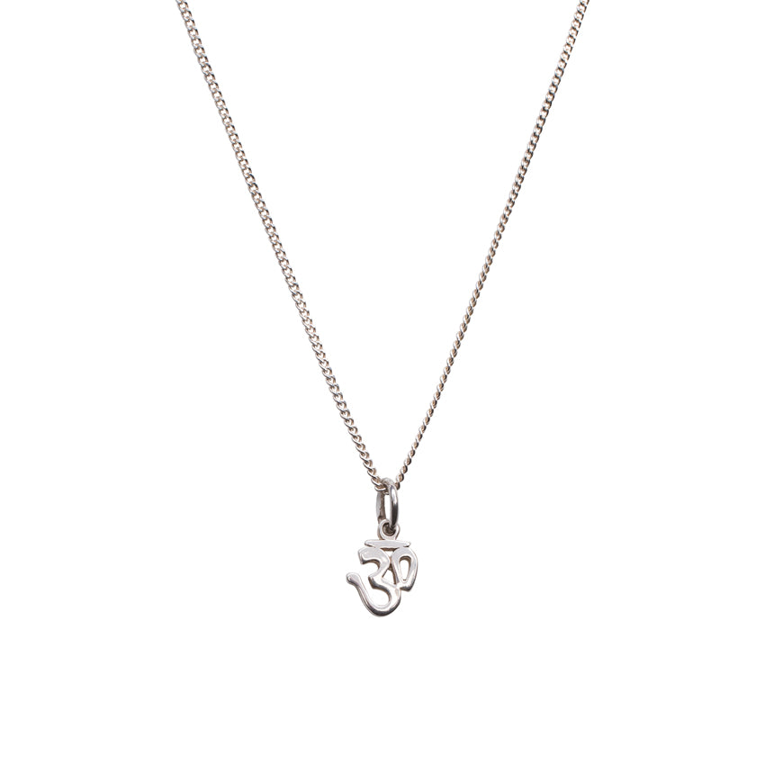 Silence ketting "OM" zilver