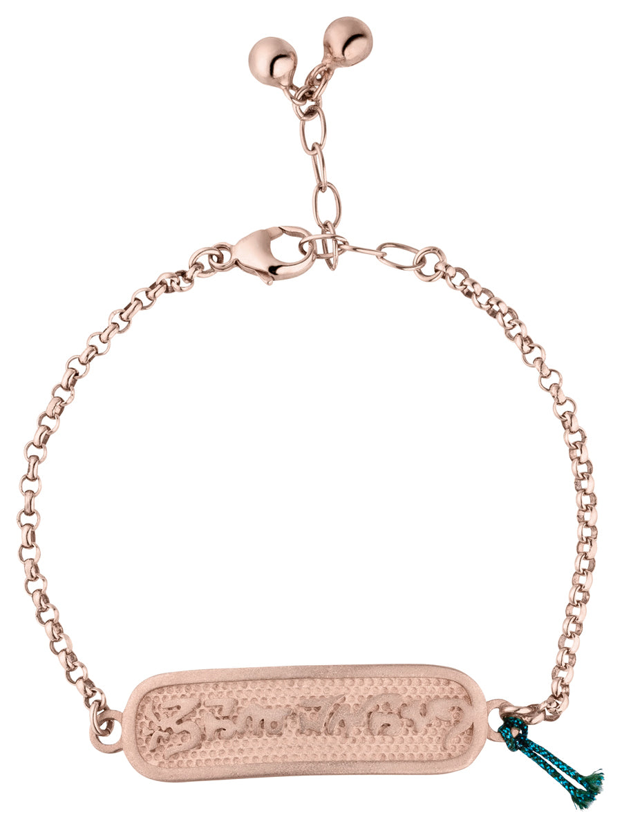 Bracelet OmManiPadmeHum, rose
