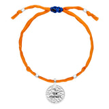 Seidenarmband „I am Perfect“ Safran