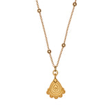Love Chain with Rising Sun, Gold 